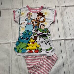 Disney Store Toy Story Girls’ Size 7 Pajama Set